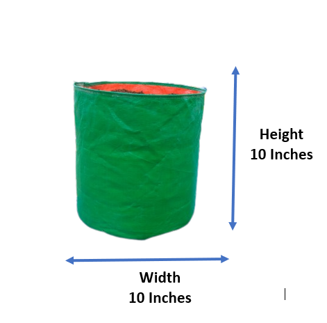 10x10 (HDPE 200 gsm) Grow bag