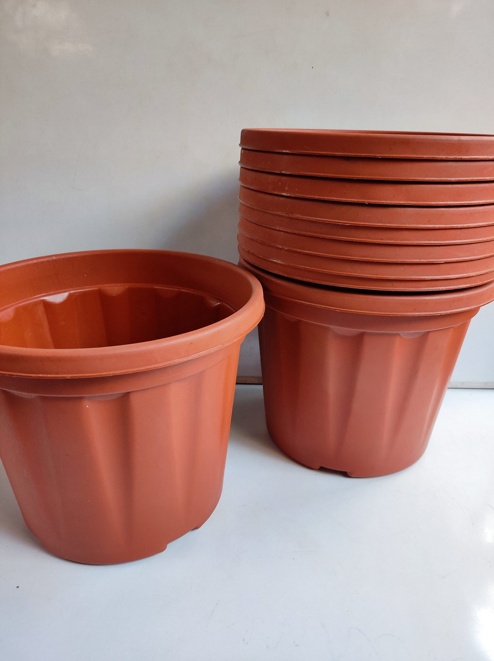 Matte Finish 12" Pot Set of 10
